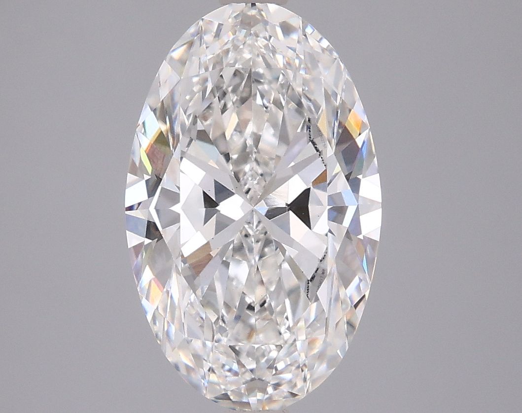 3.04 ct. oval Lab Grown Diamond front image