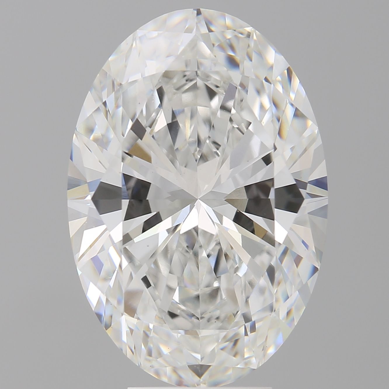 7.10 ct. oval Lab Grown Diamond front image