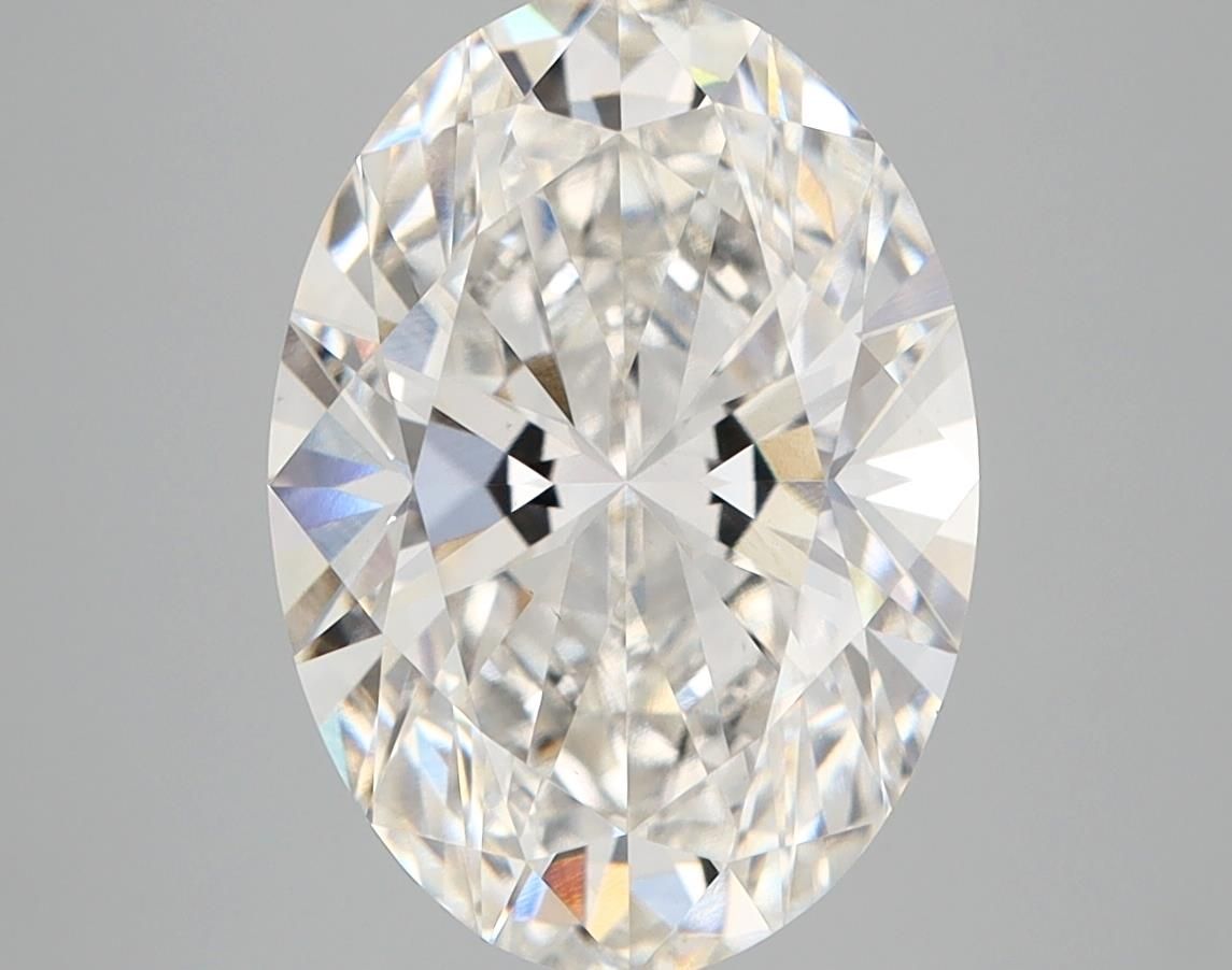 4.07 ct. oval Lab Grown Diamond front image