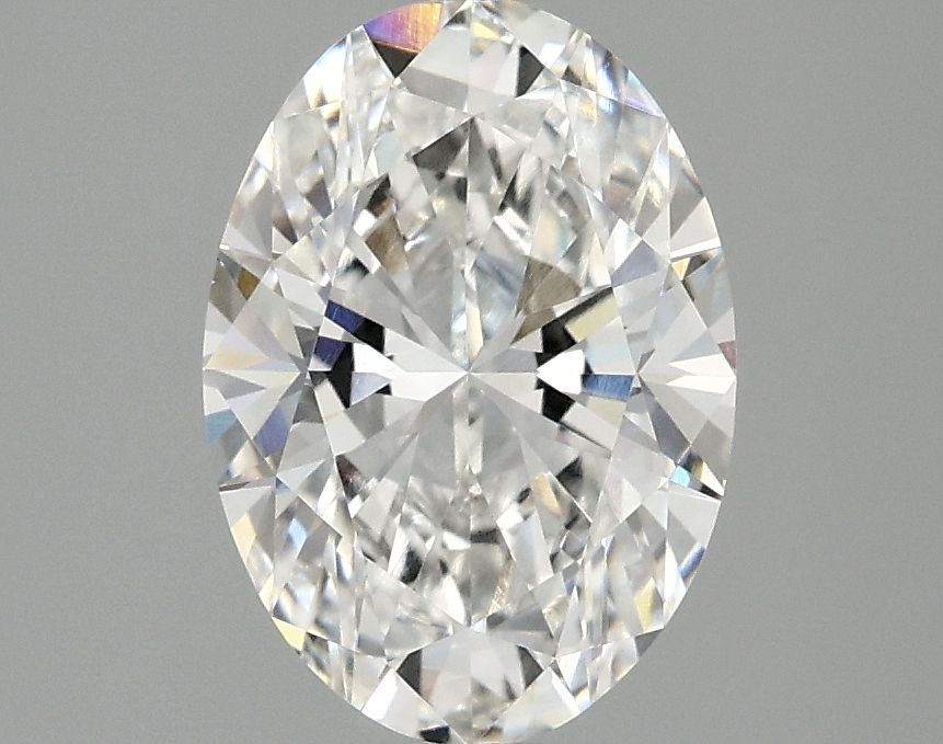 2.06 ct. oval Lab Grown Diamond front image