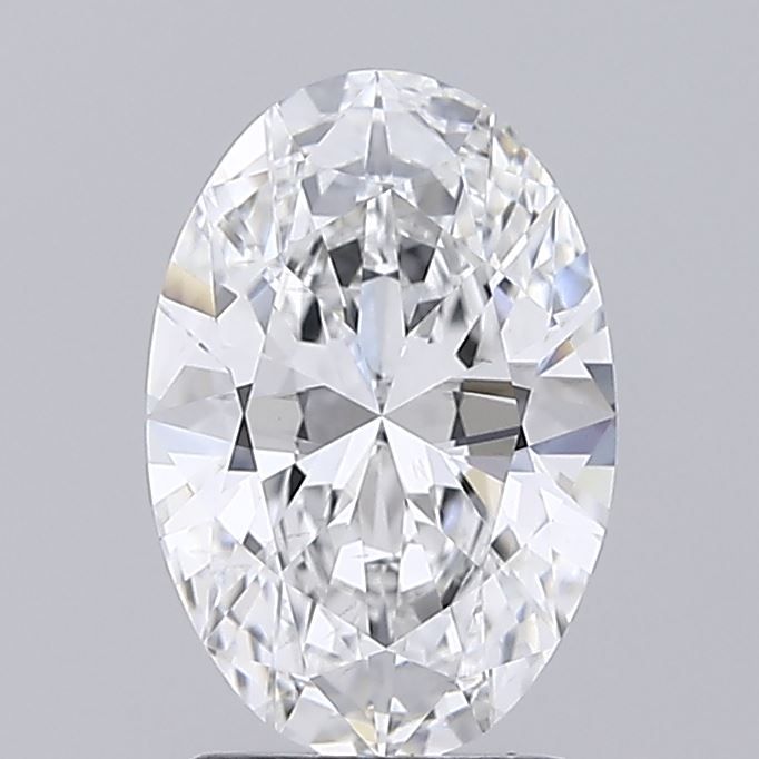 2.03 ct. oval Lab Grown Diamond front image