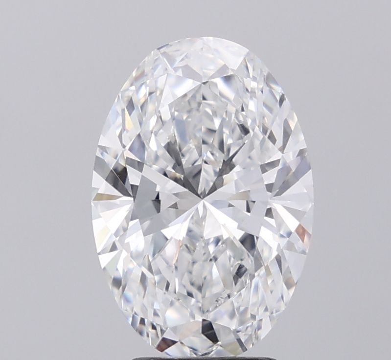 3.04 ct. oval Lab Grown Diamond front image