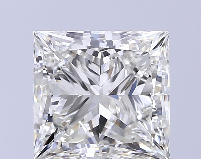 5.01 ct. princess Lab Grown Diamond front image