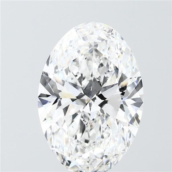 6.05 ct. oval Lab Grown Diamond front image
