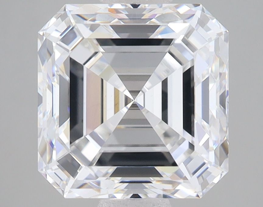 3.8 ct lab-grown Asscher Diamond