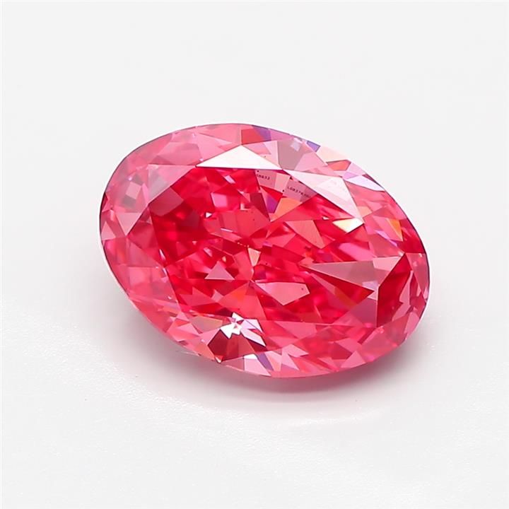 3.03 ct. oval Lab Grown Diamond front image