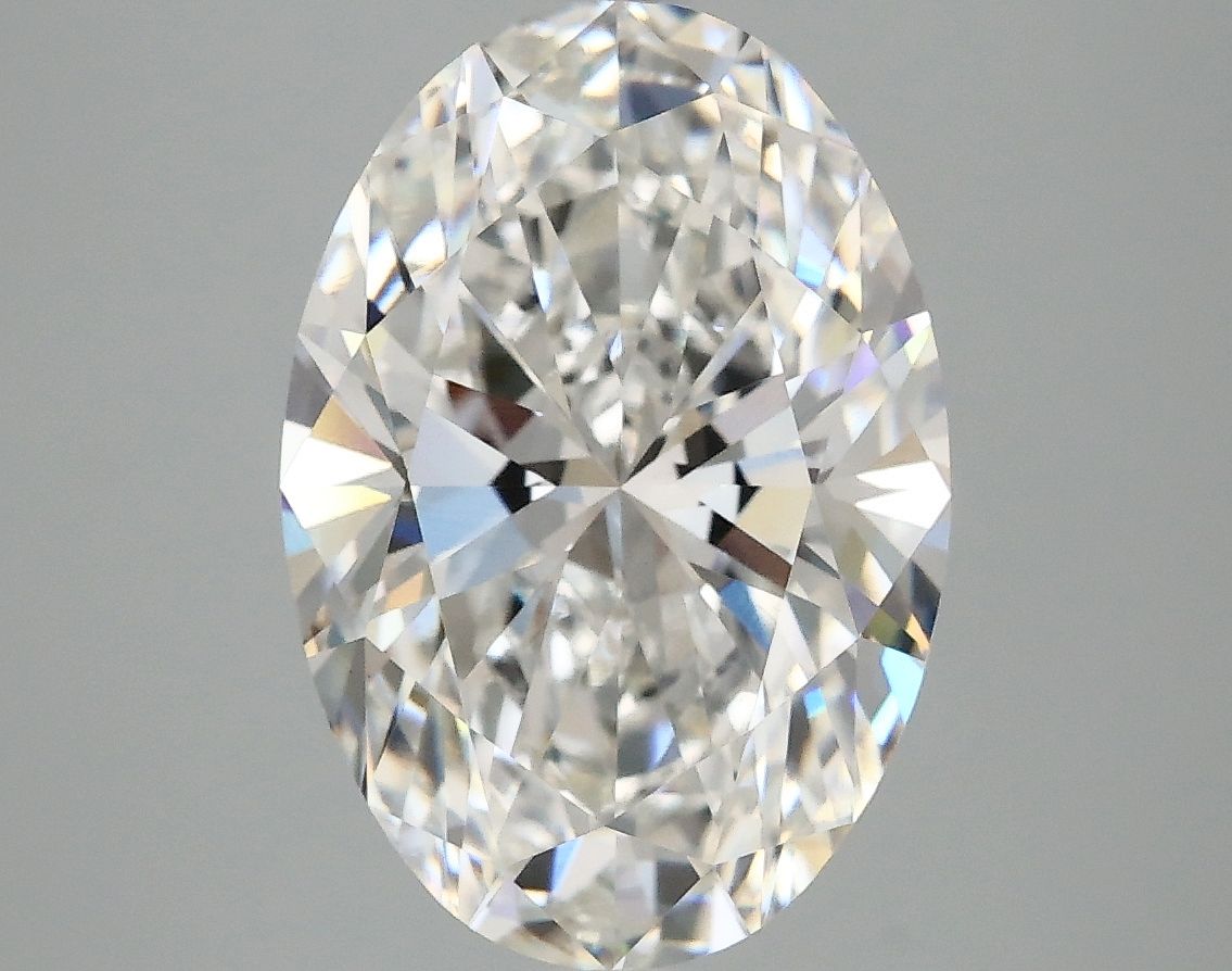 4.07 ct. oval Lab Grown Diamond front image