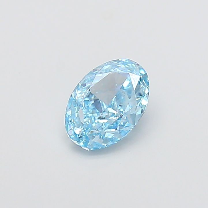 1.5 CT Fancy Vivid Blue OVAL