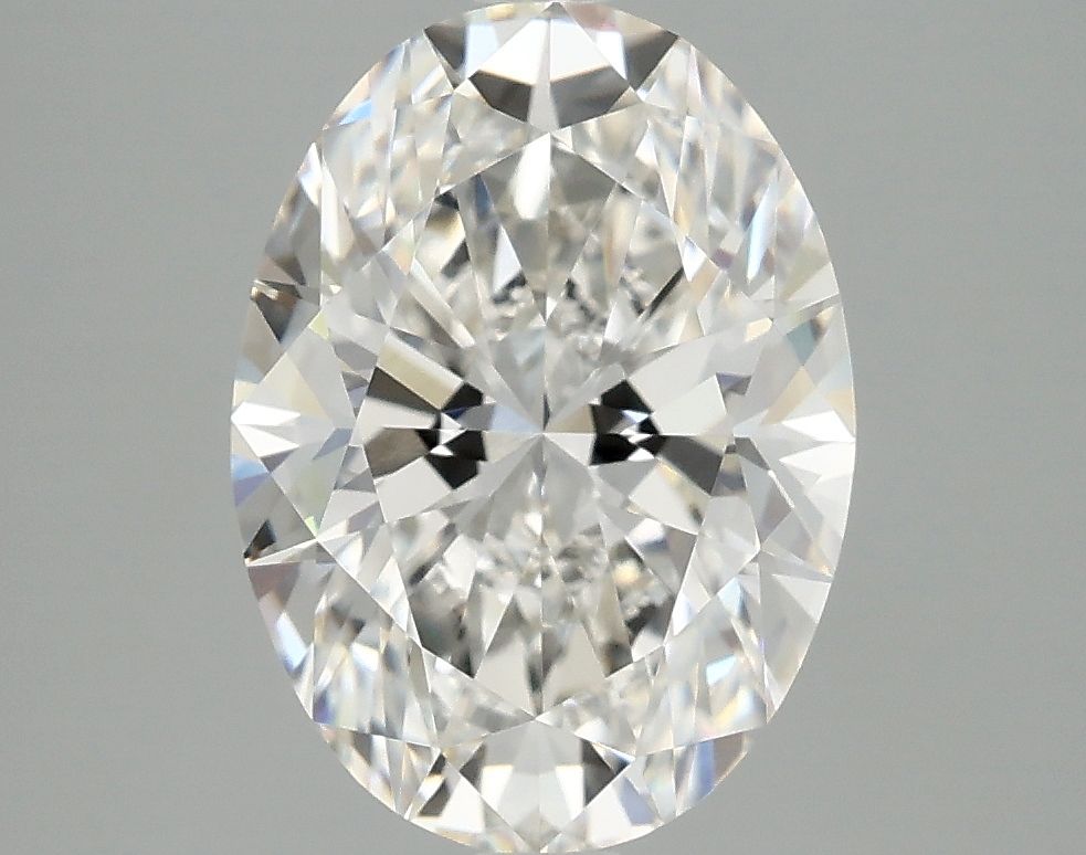 3.10 ct. oval Lab Grown Diamond front image