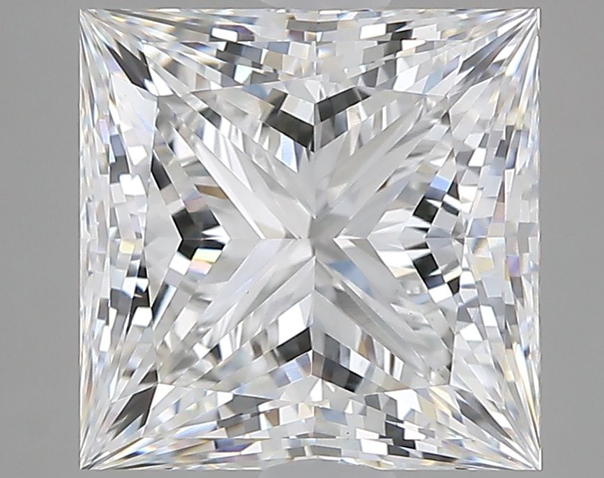 5.08 ct. princess Lab Grown Diamond front image