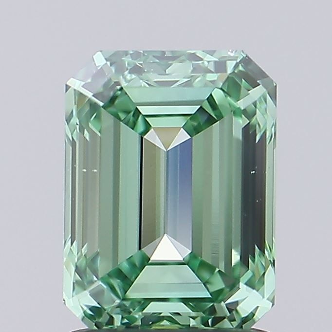 1.5 CT Fancy Vivid Green EMERALD