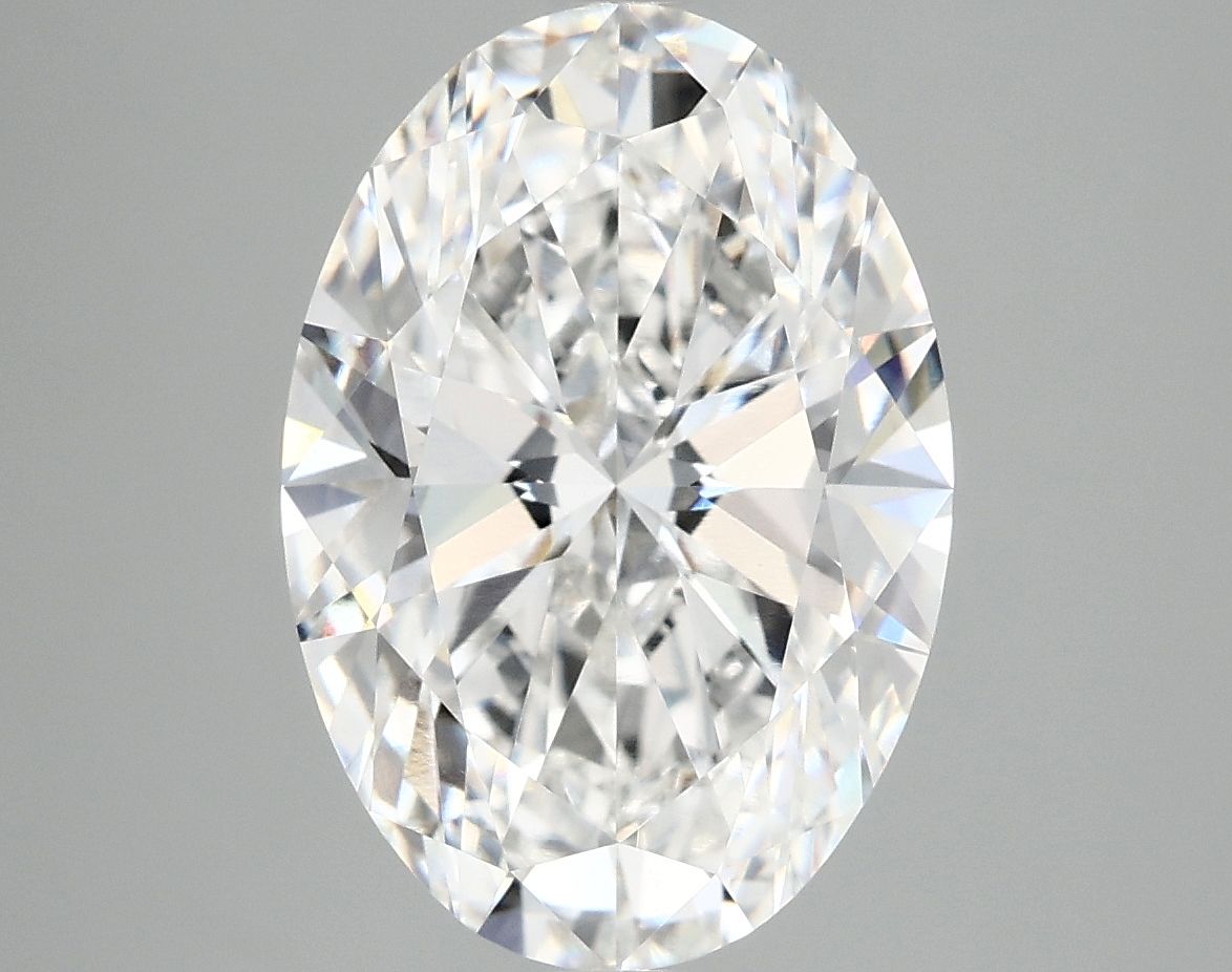 5.01 ct. oval Lab Grown Diamond front image