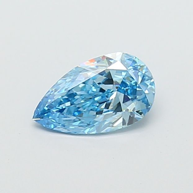 1.09 CT Fancy Vivid Blue PEAR