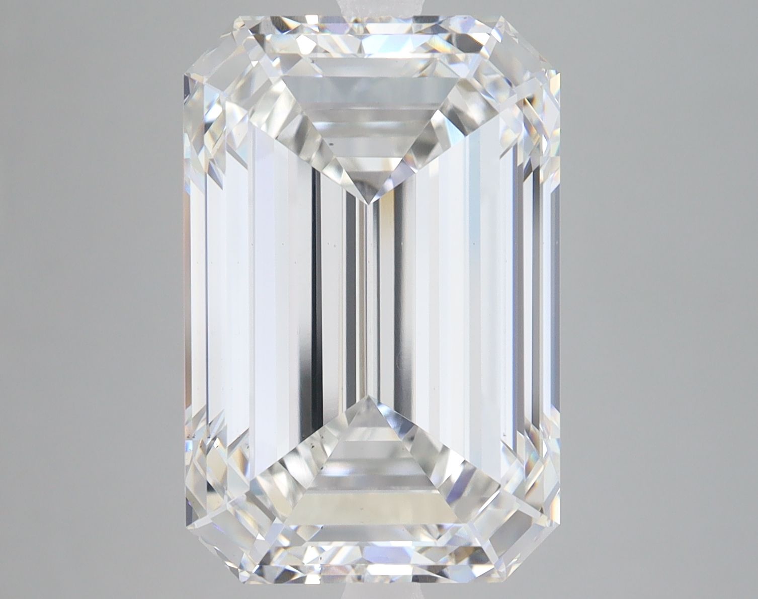 9.56 ct. emerald Lab Grown Diamond front image