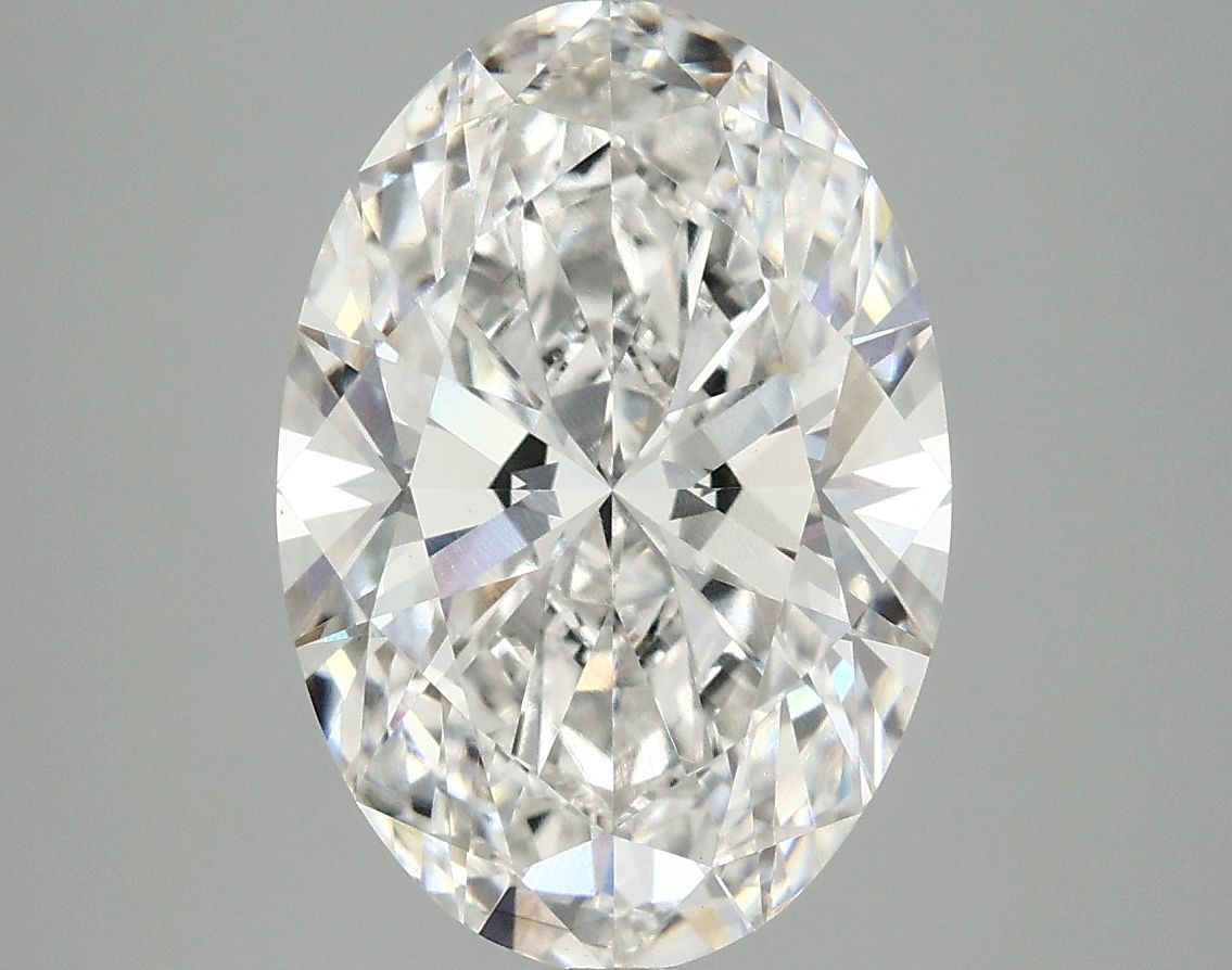 4.06 ct. oval Lab Grown Diamond front image
