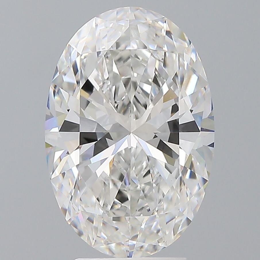 4.10 ct. oval Lab Grown Diamond front image