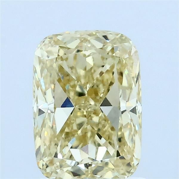 1.56 CT Fancy Yellow CUSHION MODIFIED
