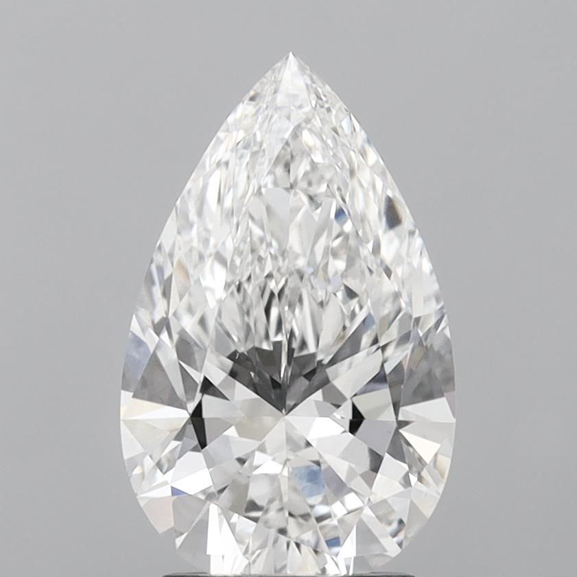 2.60 ct. pear Lab Grown Diamond front image