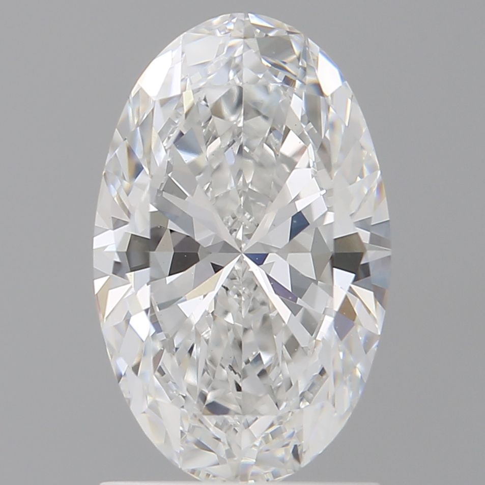 1.55 ct. oval Lab Grown Diamond front image