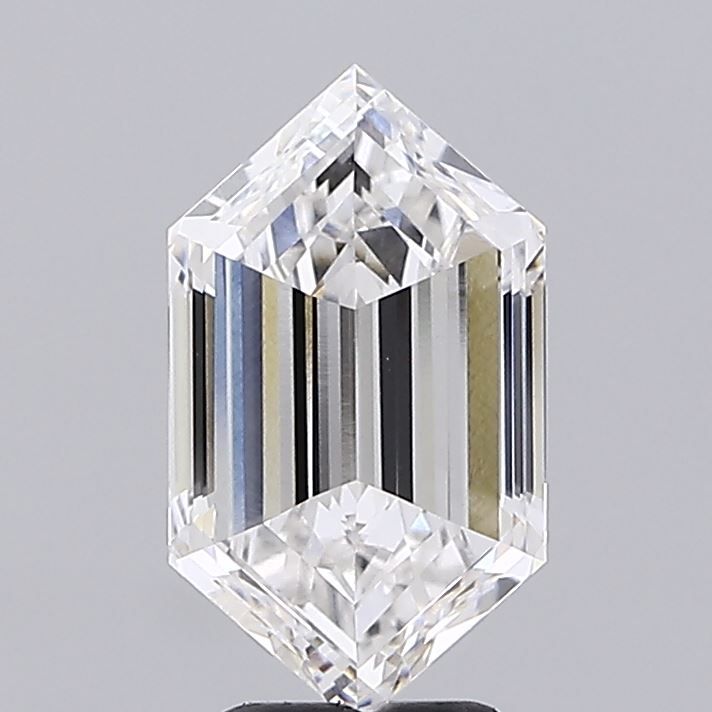 4 ct lab-grown Hexagonal Diamond