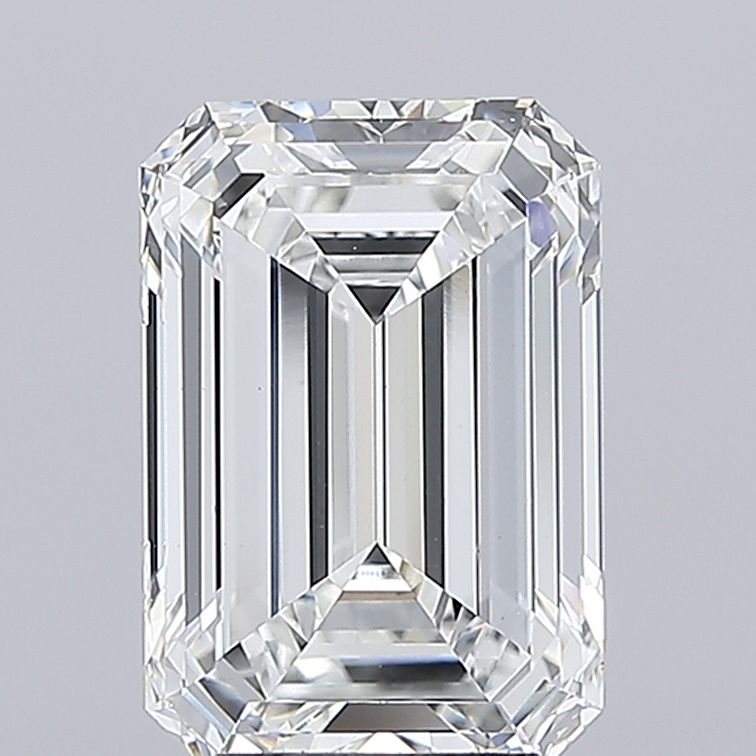5.02 ct. emerald Lab Grown Diamond front image