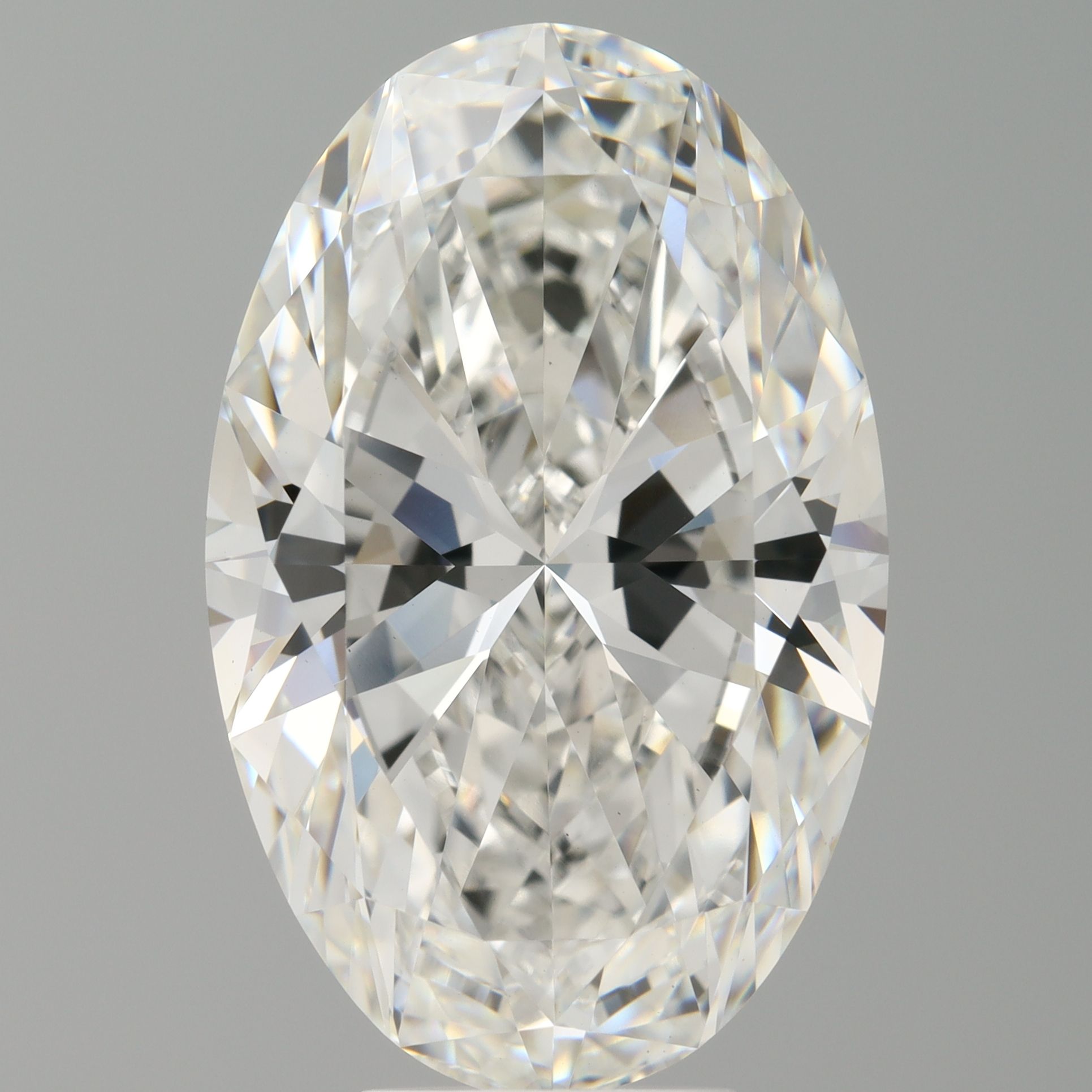 7.60 ct. oval Lab Grown Diamond front image