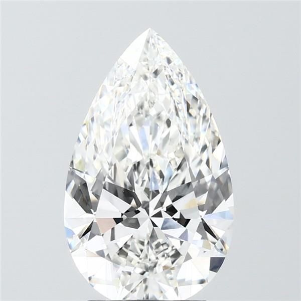 3.08 ct. pear Lab Grown Diamond front image