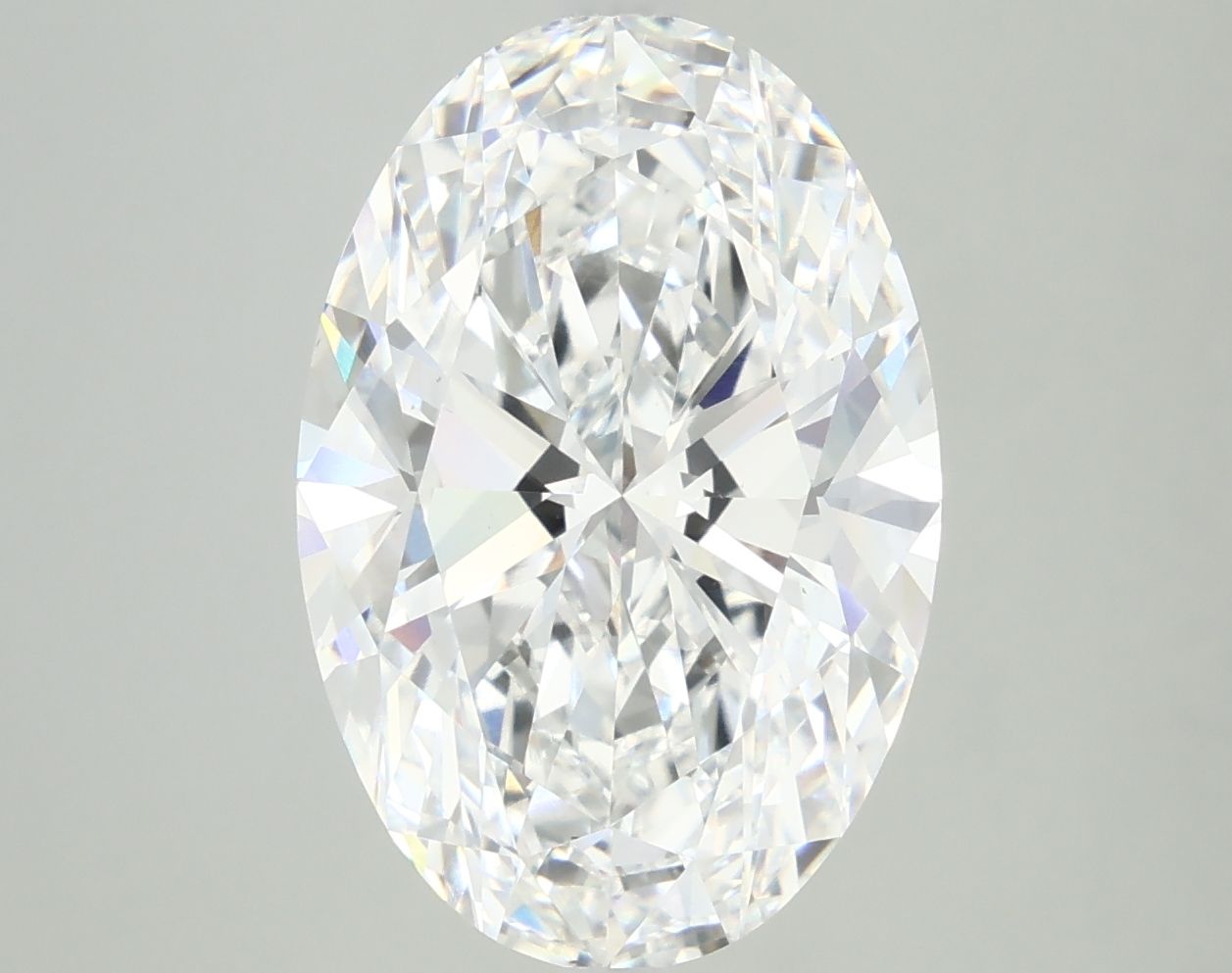 7.14 ct. oval Lab Grown Diamond front image