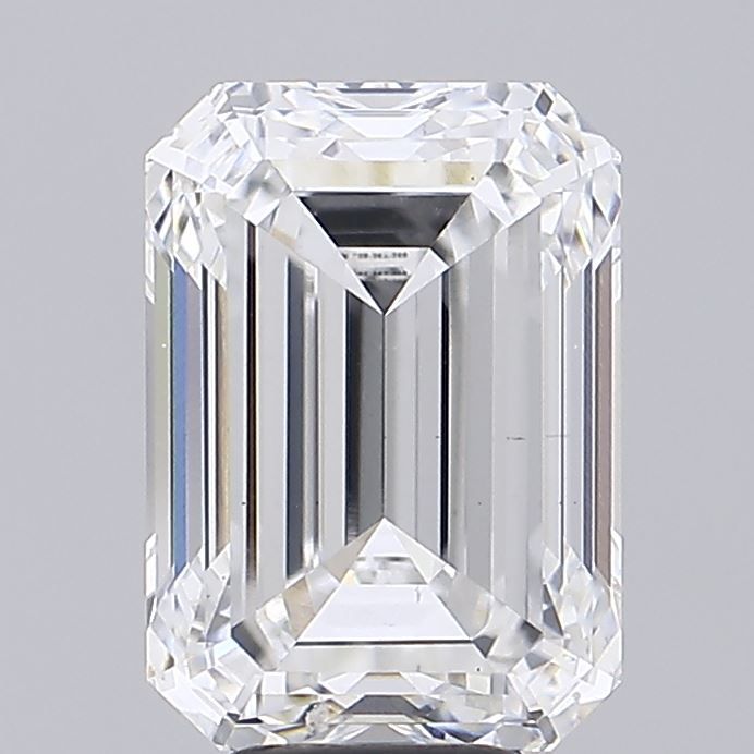 Diamant Émeraude 7.01 ct - Couleur D - Pureté VS1