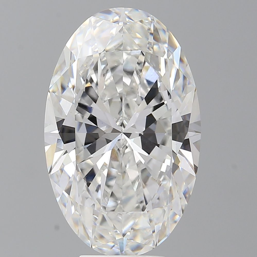 7.59 ct. oval Lab Grown Diamond front image