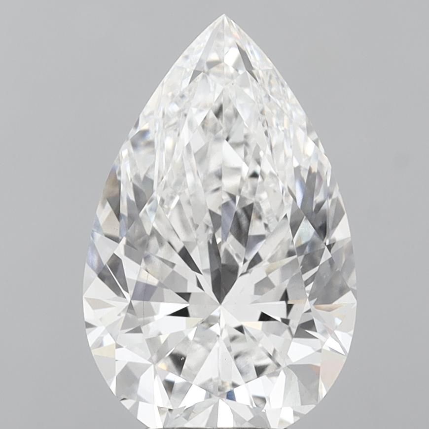 4.56 ct. pear Lab Grown Diamond front image