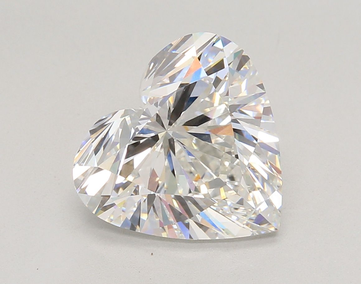 4.44 ct. heart Lab Grown Diamond front image