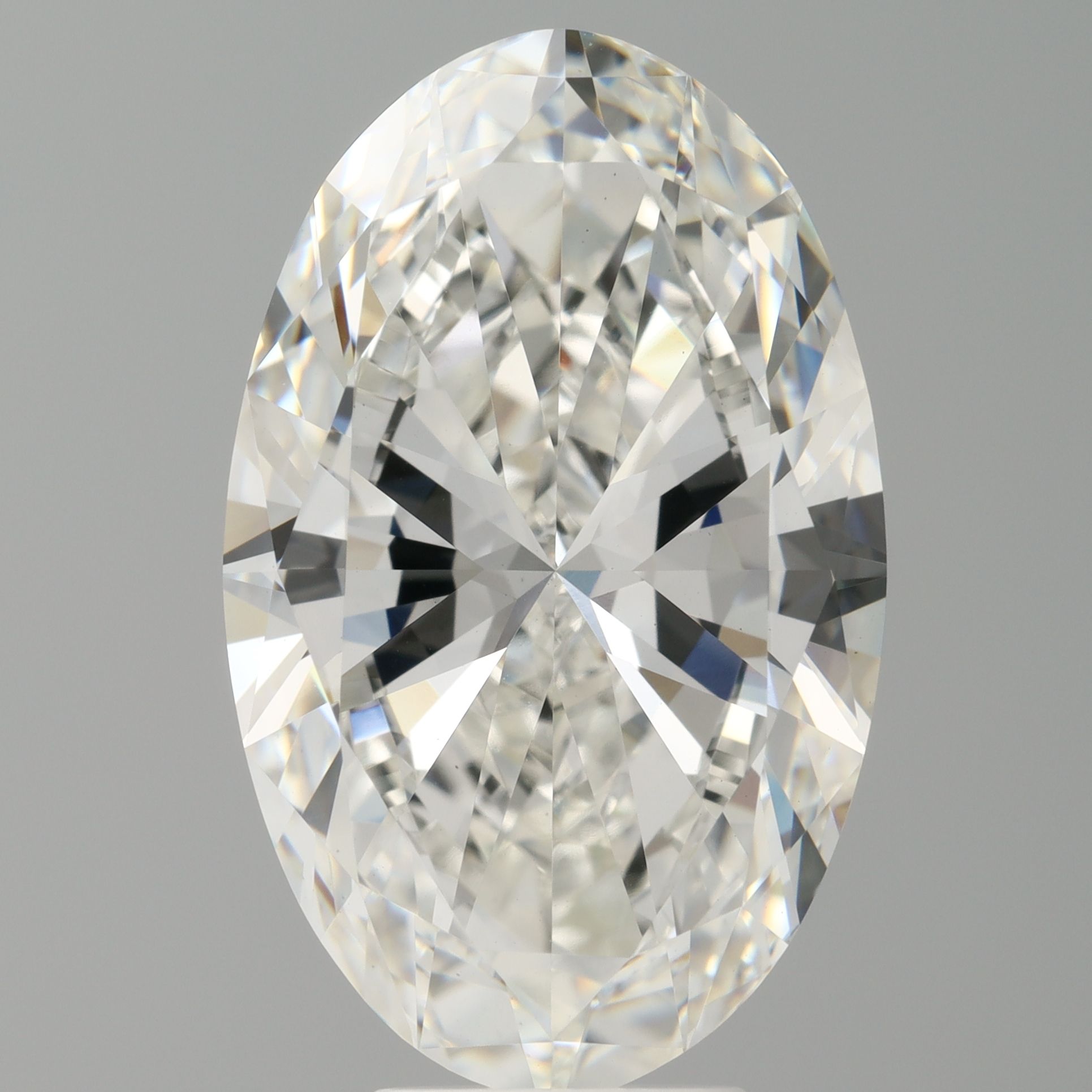 7.00 ct. oval Lab Grown Diamond front image