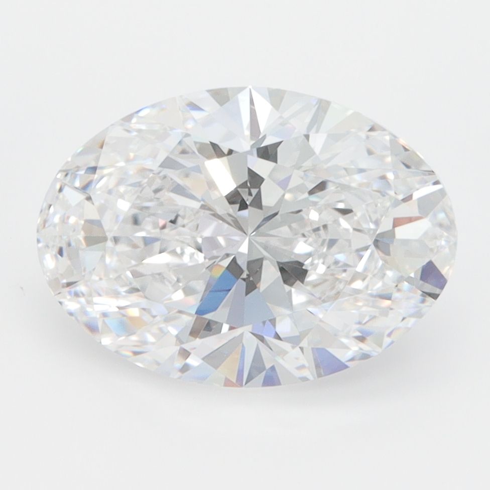 3.03 ct. oval Lab Grown Diamond front image