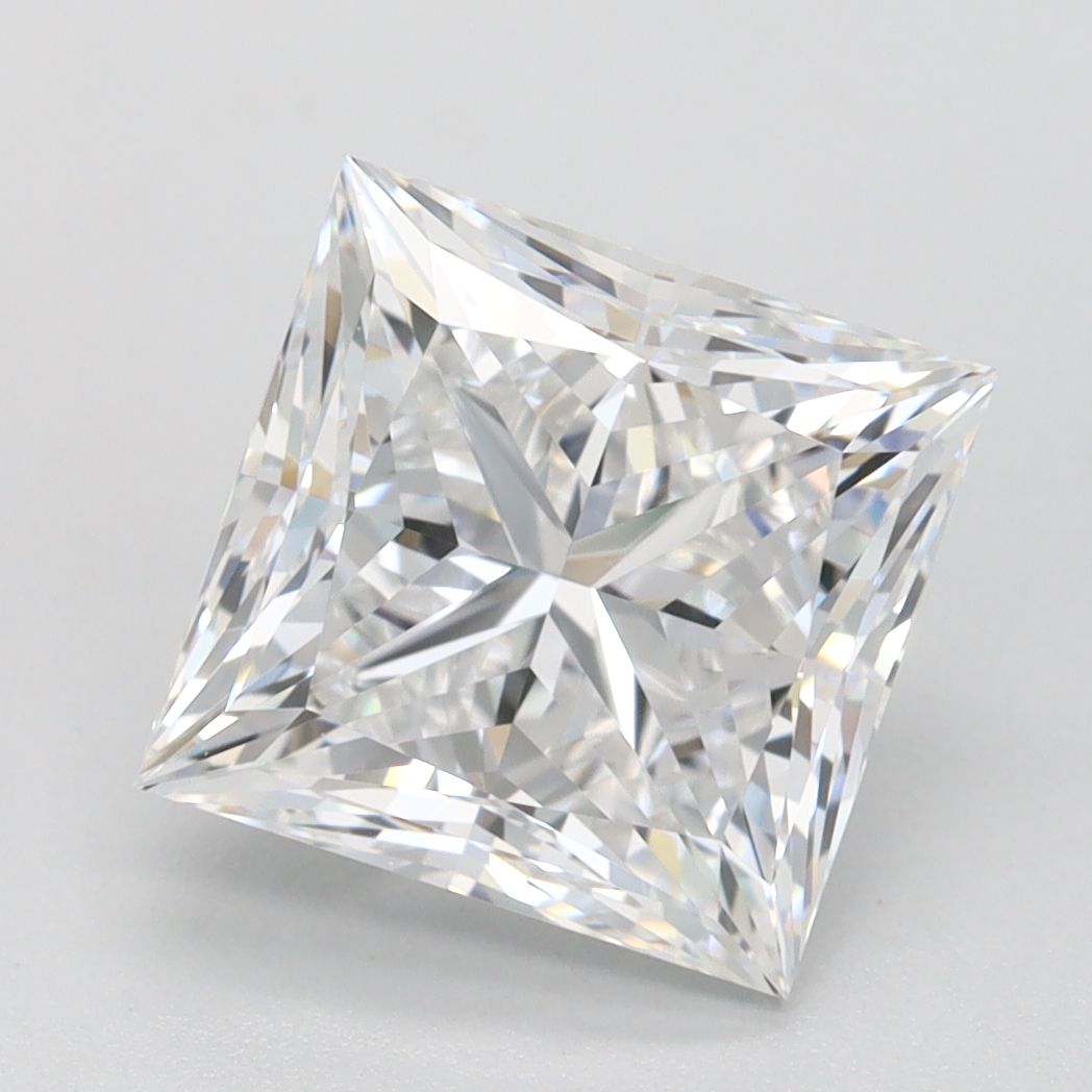 3.02 ct. princess Lab Grown Diamond front image