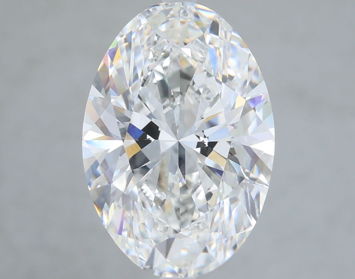 5.01 ct. oval Lab Grown Diamond front image