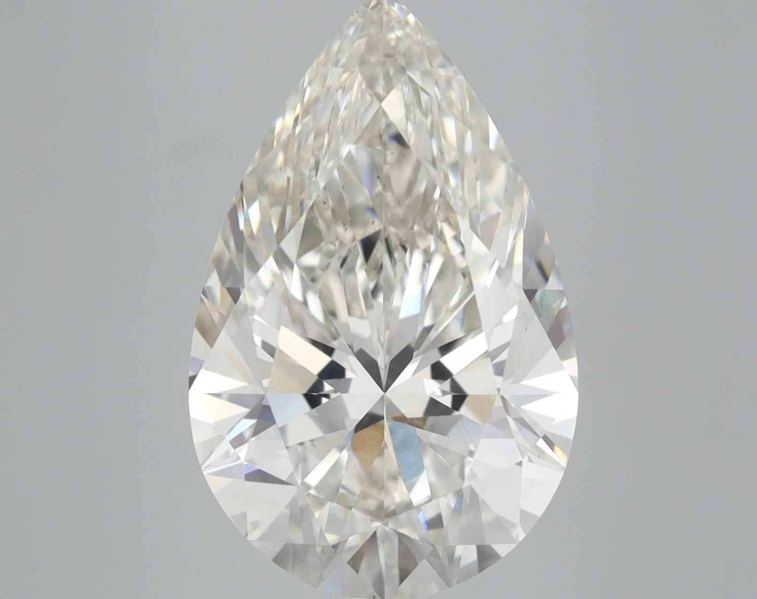 6.69 ct. pear Lab Grown Diamond front image