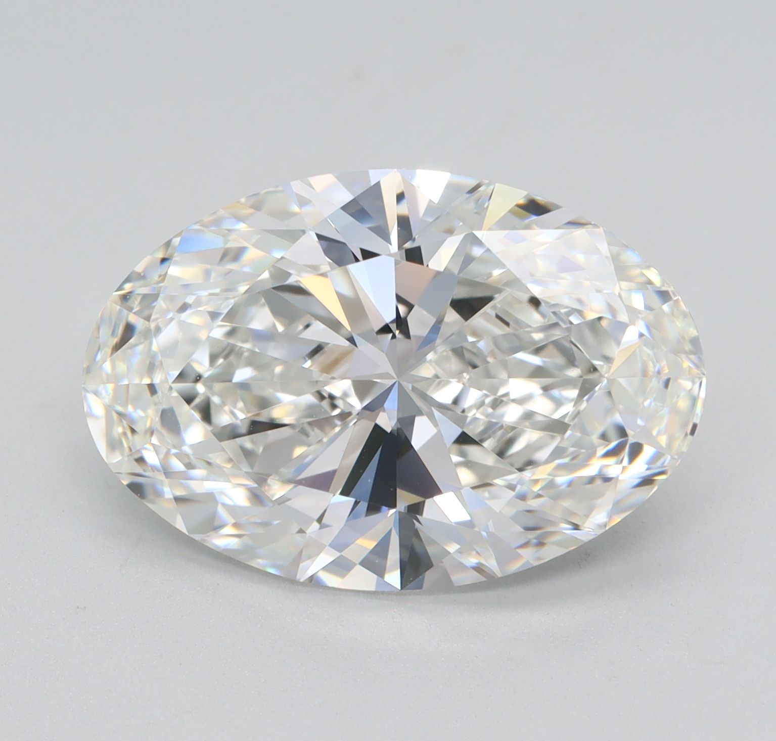 5.06 ct. oval Lab Grown Diamond front image