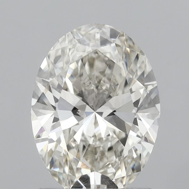 1.58 ct. oval Lab Grown Diamond front image