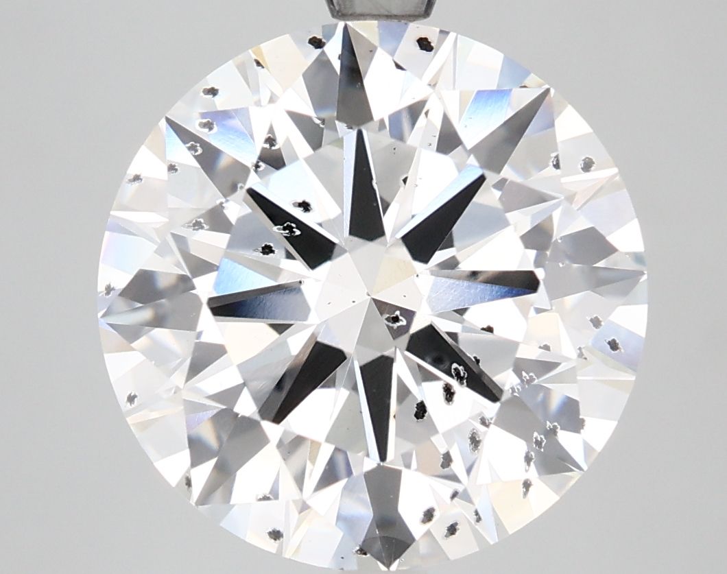 6.56 ct. round Lab Grown Diamond front image