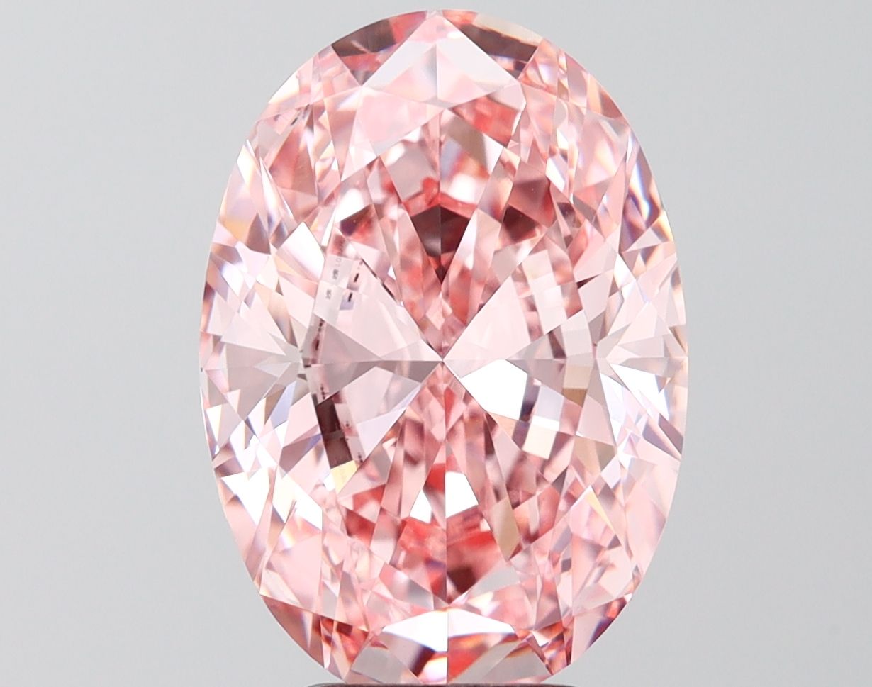 6.00 ct. oval Lab Grown Diamond front image