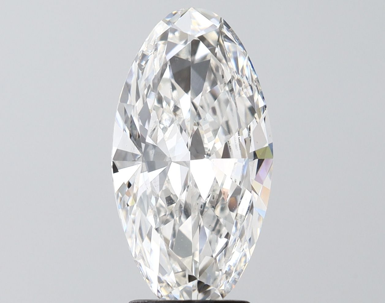 3.02 ct. oval Lab Grown Diamond front image
