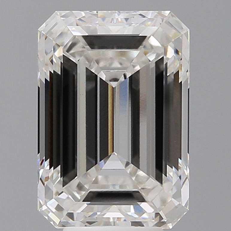 7.08 ct. emerald Lab Grown Diamond front image