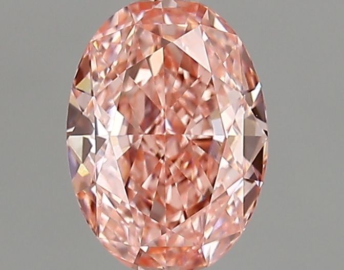 1.04 CT Fancy Vivid Pink OVAL