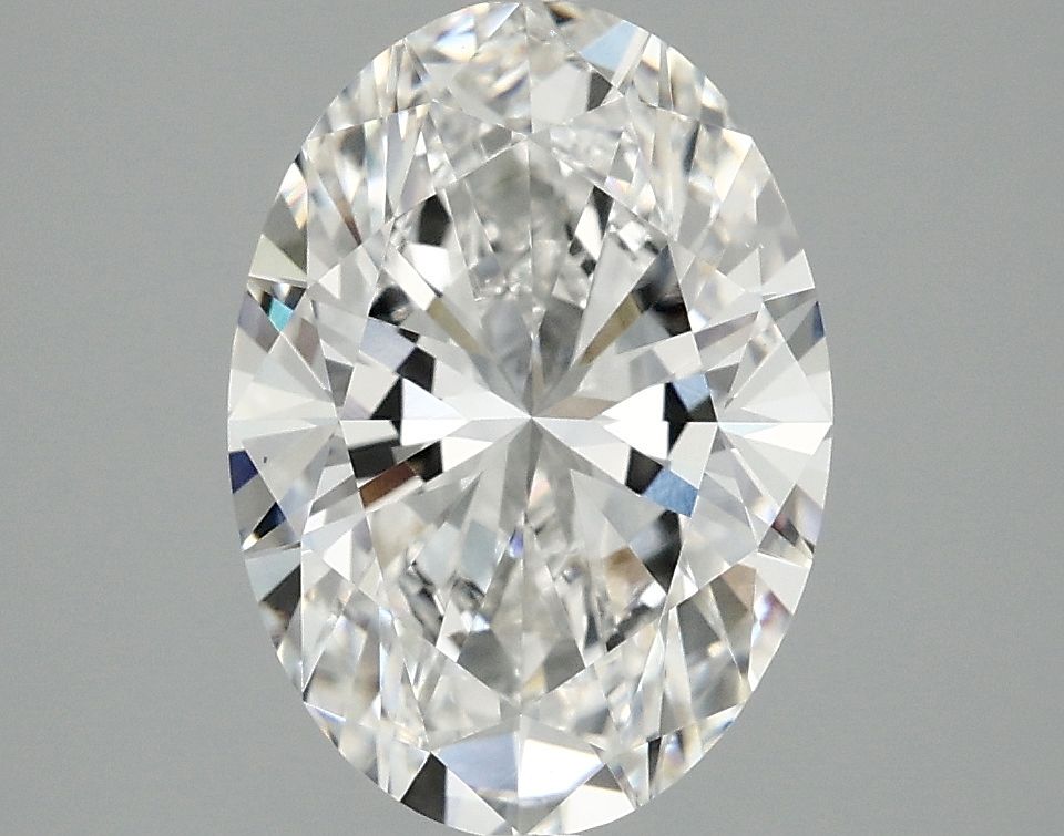 2.85 ct. oval Lab Grown Diamond front image