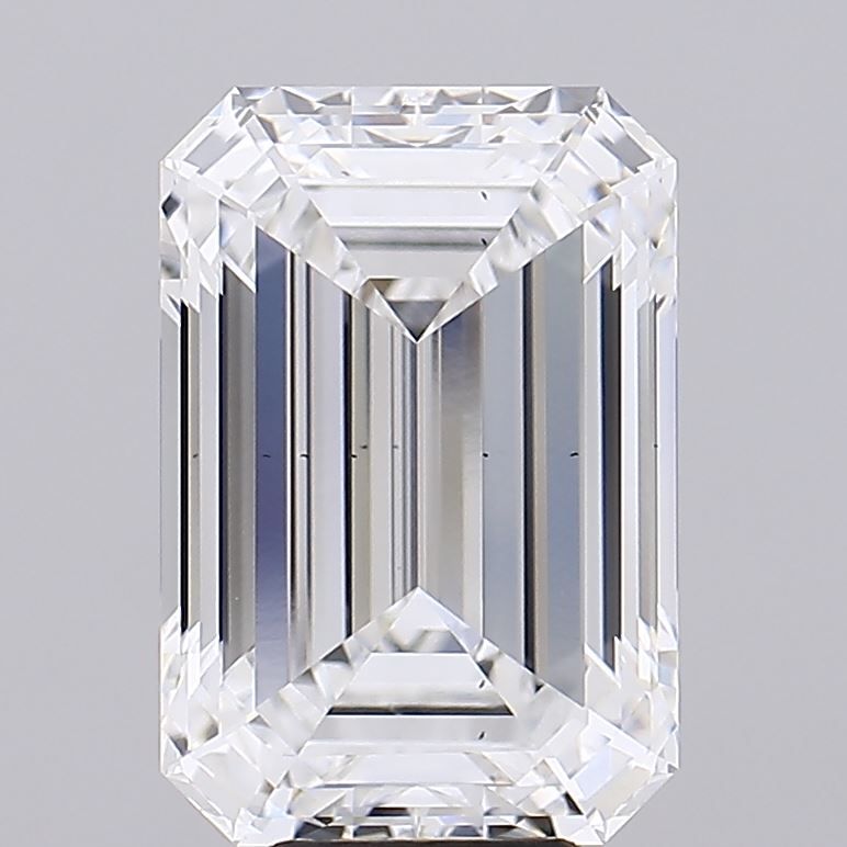 8.02 ct. emerald Lab Grown Diamond front image