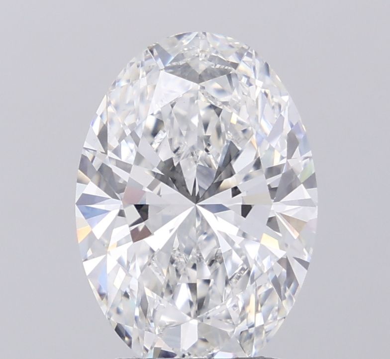 4.04 ct. oval Lab Grown Diamond front image