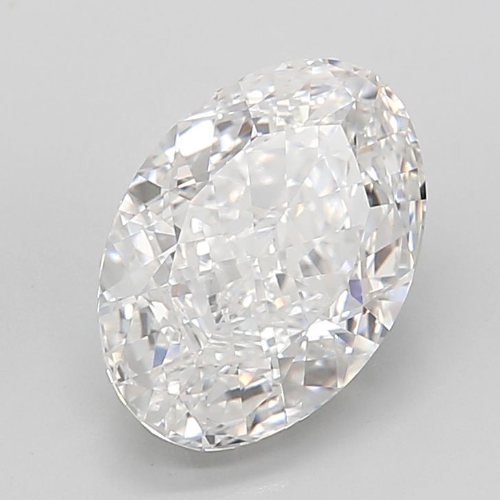 6.09 ct. oval Lab Grown Diamond front image