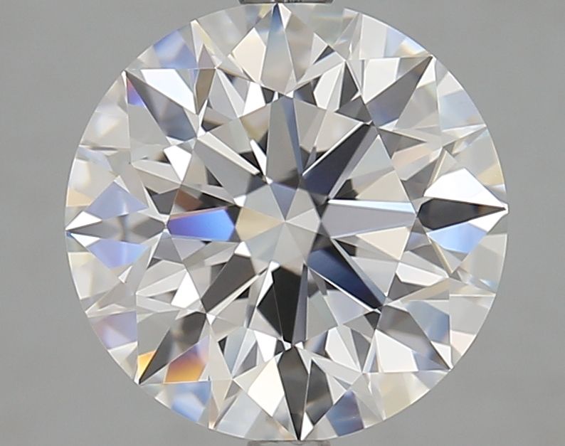 Diamant Rond 4.01 ct - Couleur D - Pureté VVS2