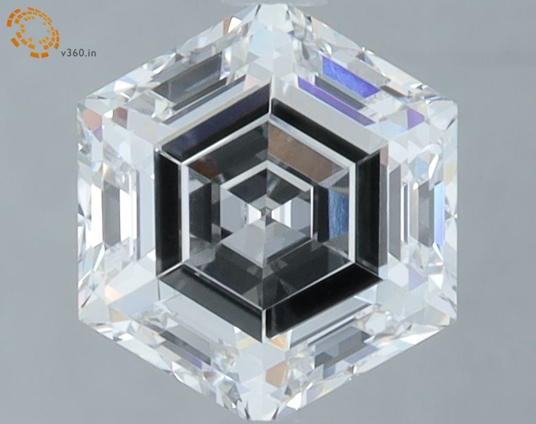 2.08 ct lab-grown Hexagonal Diamond
